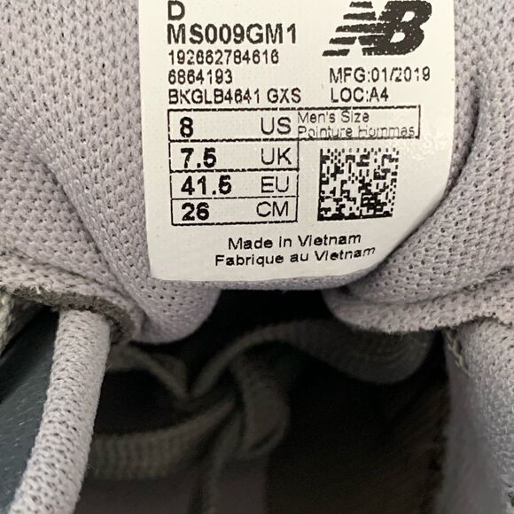 NEW BALANCE COMFORT INSERT Men Shoes Size 8 D MS009GM1 Grey, main image 6